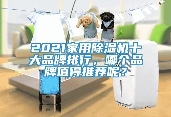 2021家用除濕機十大品牌排行，哪個品牌值得推薦呢？