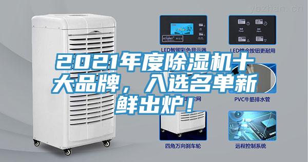 2021年度除濕機(jī)十大品牌，入選名單新鮮出爐！