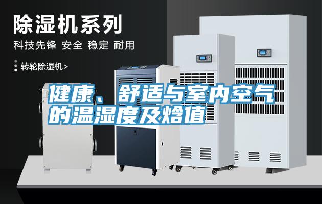 健康、舒適與室內(nèi)空氣的溫濕度及焓值