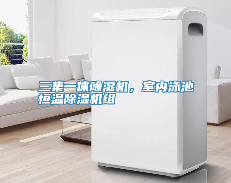 三集一體除濕機，室內泳池恒溫除濕機組