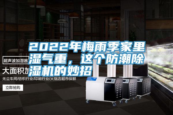 2022年梅雨季家里濕氣重，這個(gè)防潮除濕機(jī)的妙招