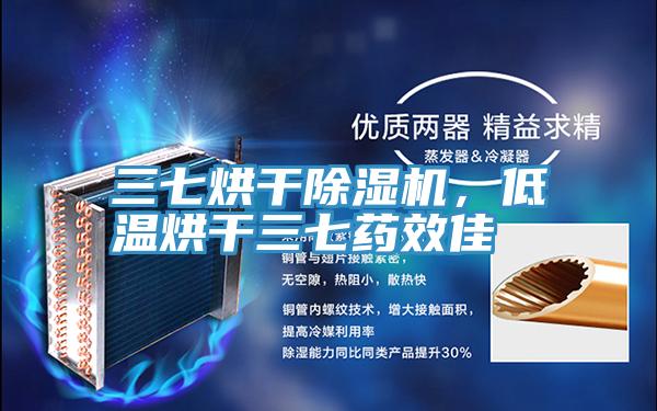 三七烘干除濕機(jī)，低溫烘干三七藥效佳
