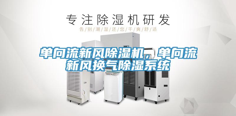 單向流新風除濕機，單向流新風換氣除濕系統(tǒng)