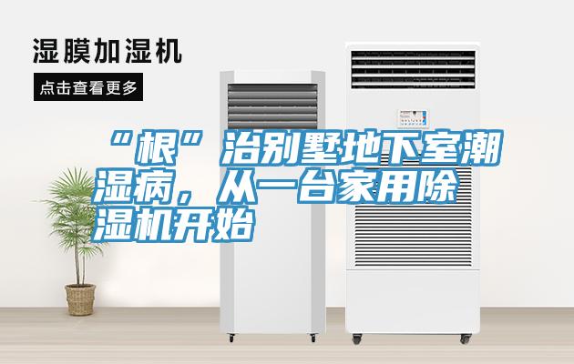 “根”治別墅地下室潮濕病，從一臺家用除濕機開始