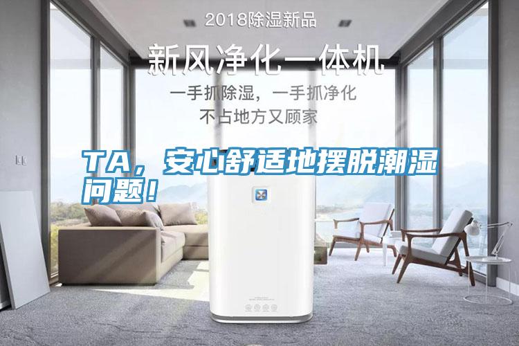 TA，安心舒適地?cái)[脫潮濕問題！