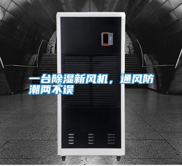 一臺除濕新風機，通風防潮兩不誤