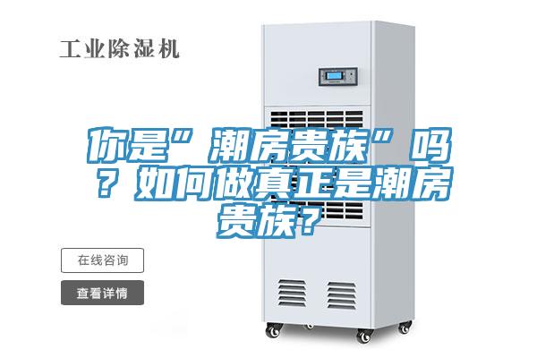 你是”潮房貴族”嗎？如何做真正是潮房貴族？
