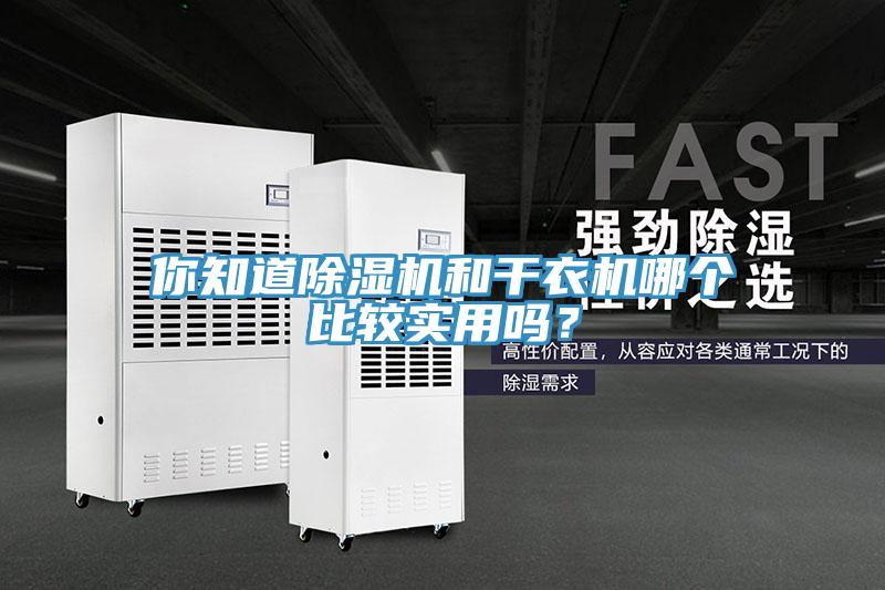 你知道除濕機(jī)和干衣機(jī)哪個比較實用嗎？