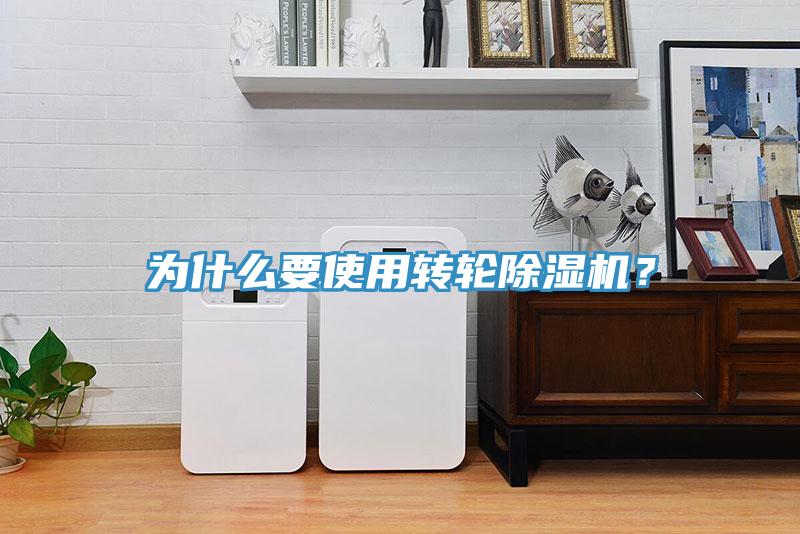 為什么要使用轉輪除濕機？