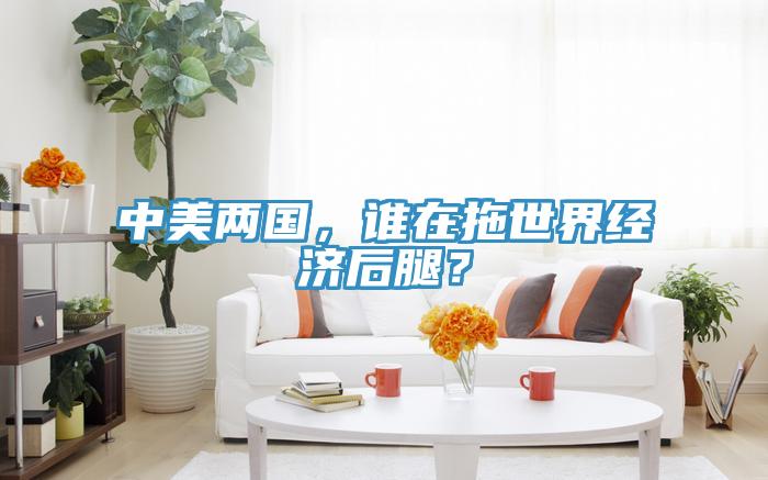 中美兩國(guó)，誰在拖世界經(jīng)濟(jì)后腿？