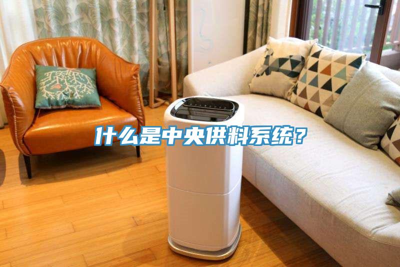 什么是中央供料系統(tǒng)？