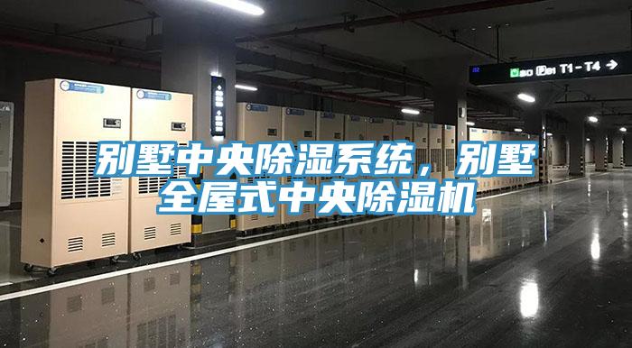 別墅中央除濕系統(tǒng)，別墅全屋式中央除濕機(jī)