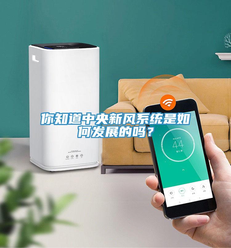 你知道中央新風系統(tǒng)是如何發(fā)展的嗎？