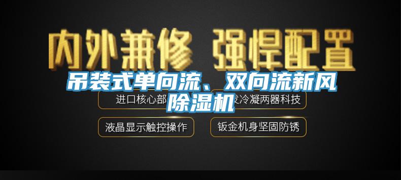 吊裝式單向流、雙向流新風(fēng)除濕機