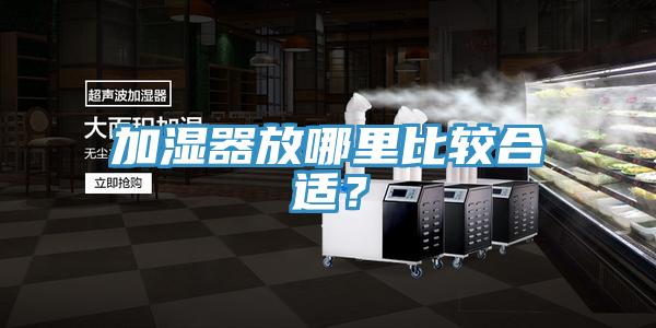 加濕器放哪里比較合適？