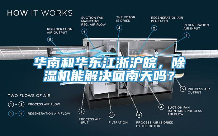 華南和華東江浙滬皖，除濕機能解決回南天嗎？