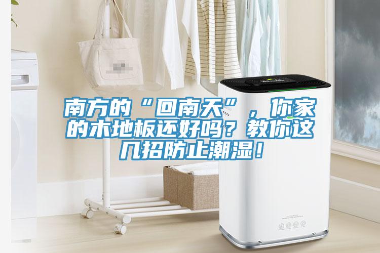 南方的“回南天”，你家的木地板還好嗎？教你這幾招防止潮濕！
