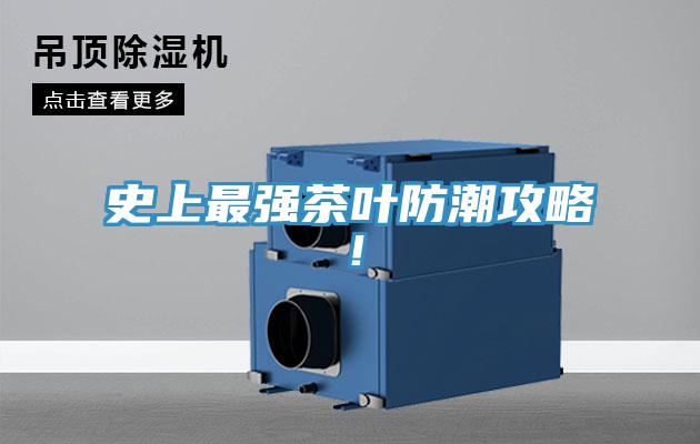 史上最強(qiáng)茶葉防潮攻略！