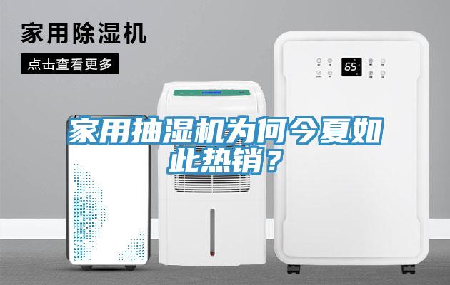 家用抽濕機為何今夏如此熱銷？