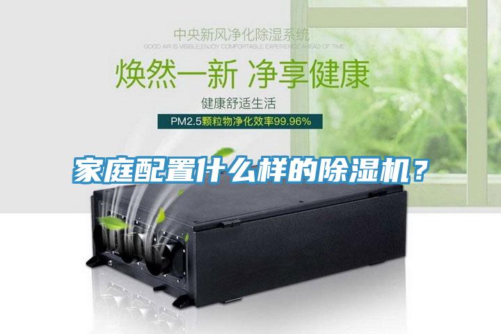 家庭配置什么樣的除濕機(jī)？