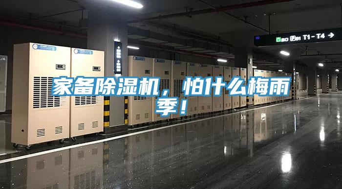 家備除濕機(jī)，怕什么梅雨季！