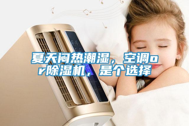 夏天悶熱潮濕，空調(diào)or除濕機，是個選擇