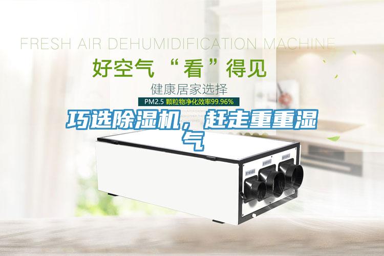 巧選除濕機，趕走重重濕氣