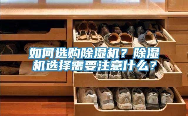如何選購除濕機？除濕機選擇需要注意什么？