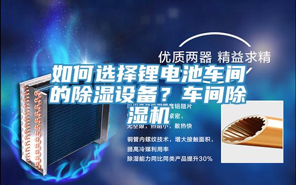 如何選擇鋰電池車間的除濕設(shè)備？車間除濕機