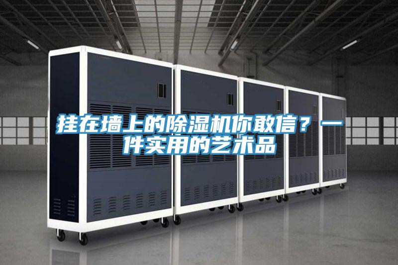 掛在墻上的除濕機(jī)你敢信？一件實用的藝術(shù)品