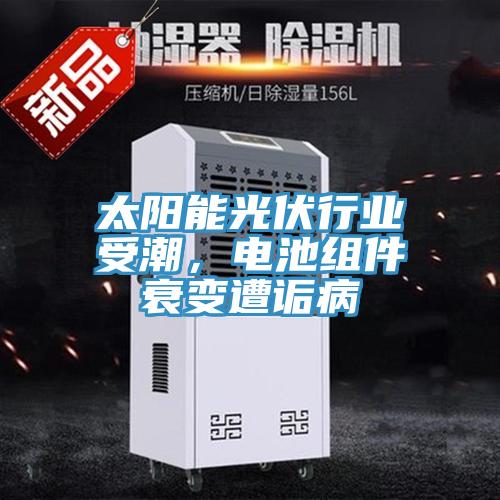 太陽(yáng)能光伏行業(yè)受潮，電池組件衰變?cè)庠嵅?></div>
								<div   id=
