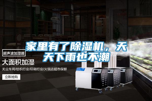 家里有了除濕機(jī)，天天下雨也不潮