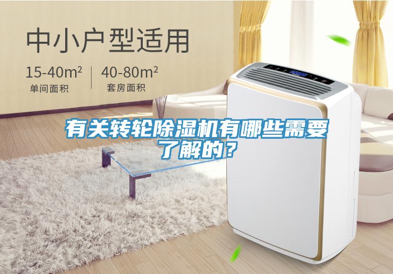 有關(guān)轉(zhuǎn)輪除濕機有哪些需要了解的？