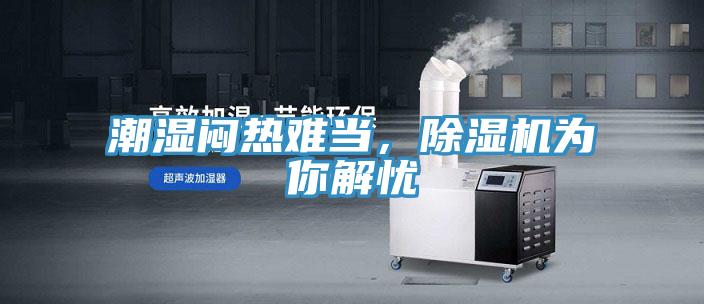 潮濕悶熱難當(dāng)，除濕機(jī)為你解憂