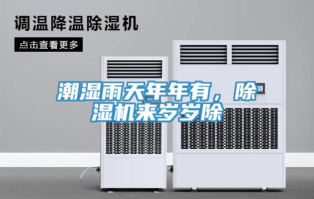 潮濕雨天年年有，除濕機(jī)來歲歲除