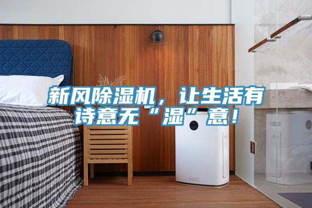 新風(fēng)除濕機(jī)，讓生活有詩意無“濕”意！
