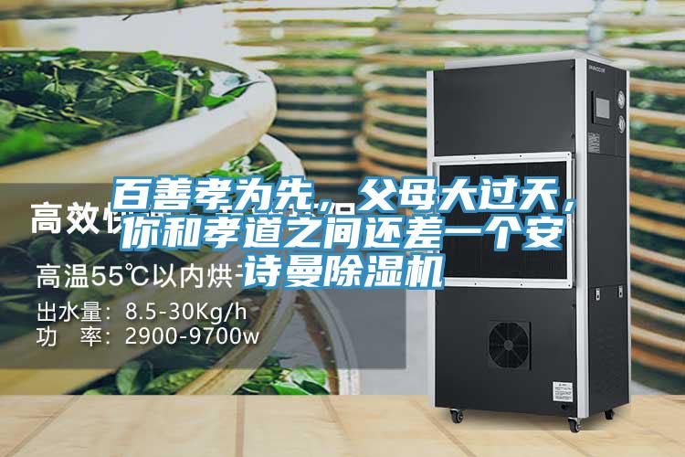 百善孝為先，父母大過天，你和孝道之間還差一個(gè)安詩曼除濕機(jī)