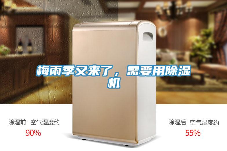 梅雨季又來了，需要用除濕機