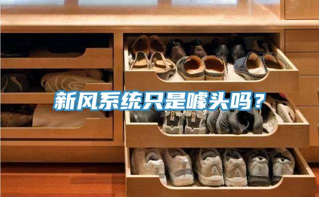 新風(fēng)系統(tǒng)只是噱頭嗎？
