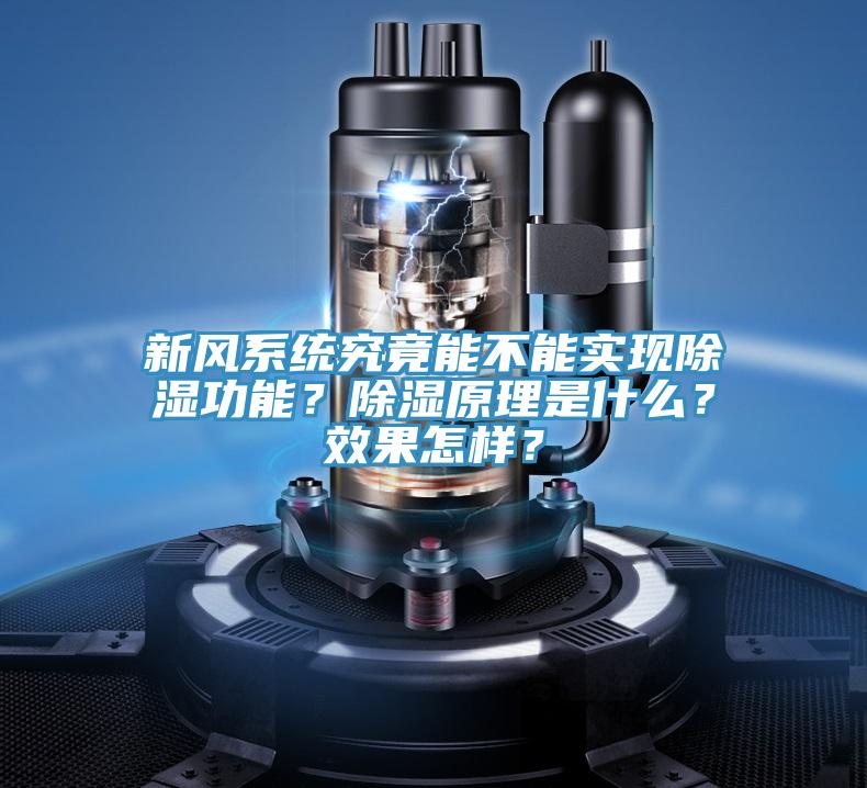新風(fēng)系統(tǒng)究竟能不能實(shí)現(xiàn)除濕功能？除濕原理是什么？效果怎樣？