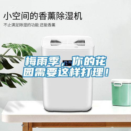 梅雨季，你的花園需要這樣打理！