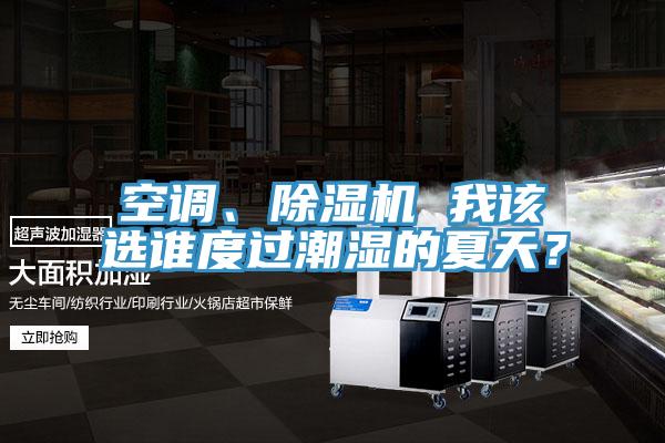 空調(diào)、除濕機 我該選誰度過潮濕的夏天？