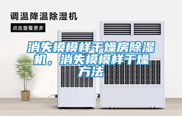 消失模模樣干燥房除濕機，消失模模樣干燥方法