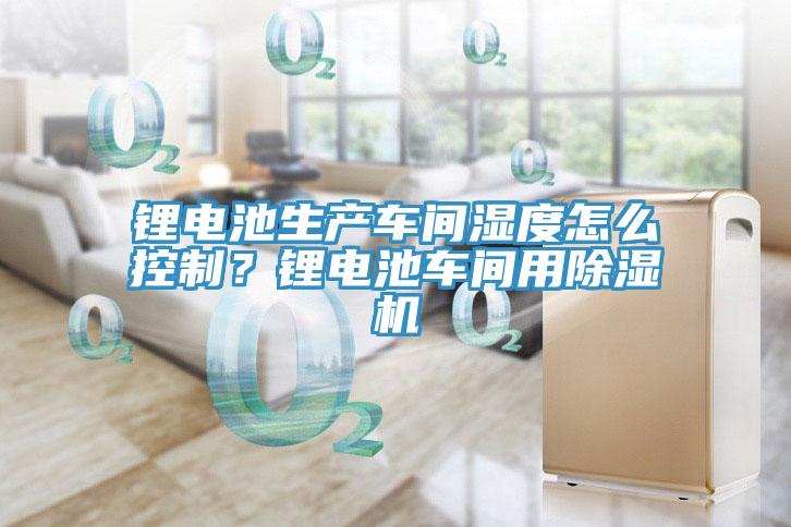 鋰電池生產(chǎn)車間濕度怎么控制？鋰電池車間用除濕機