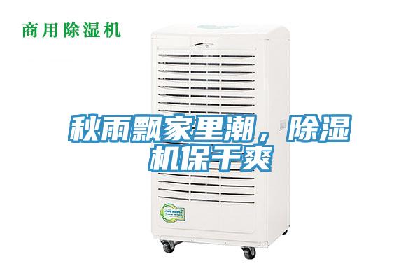 秋雨飄家里潮，除濕機保干爽