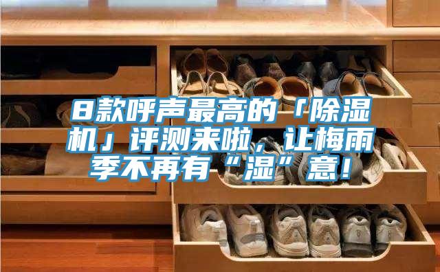 8款呼聲最高的「除濕機」評測來啦，讓梅雨季不再有“濕”意！