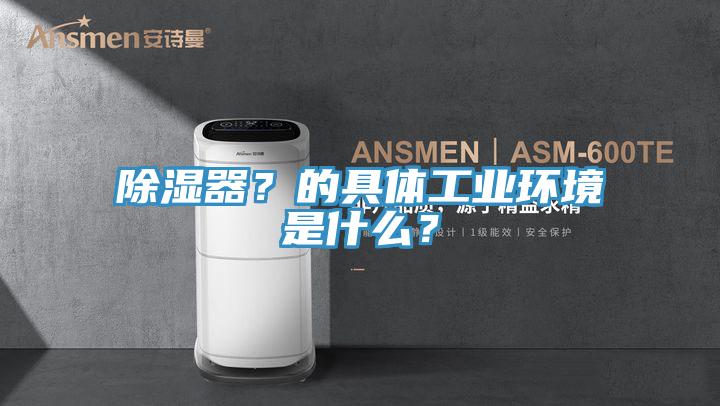 除濕器？的具體工業(yè)環(huán)境是什么？