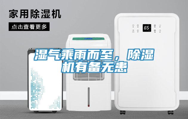 濕氣乘雨而至，除濕機有備無患