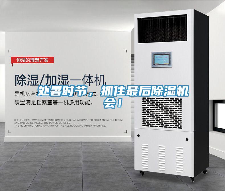 處暑時節(jié)，抓住最后除濕機會！