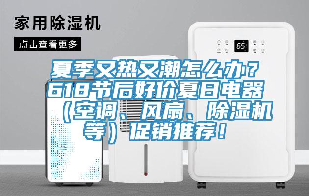 夏季又熱又潮怎么辦？618節(jié)后好價夏日電器（空調、風扇、除濕機等）促銷推薦！
